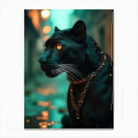 Black Panther 5 Canvas Print