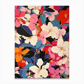 Great Japan Hokusai Japanese Floral 25 Canvas Print