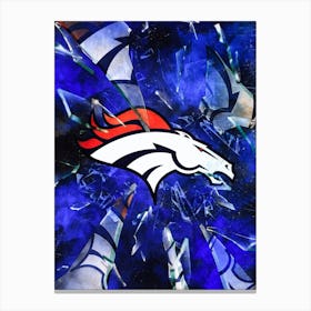 Denver Broncos Canvas Print