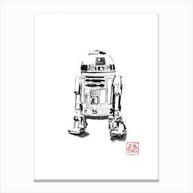 R2d2 droid Canvas Print
