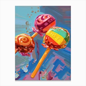 Candies Oil Painting 2 Canvas Print
