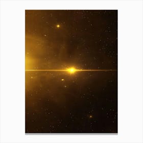 Space Star 8 Canvas Print