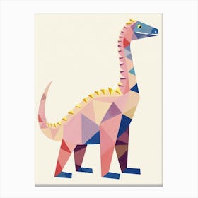 Nursery Dinosaur Art Aucasaurus Canvas Print