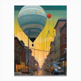 Hot Air Balloon Canvas Print