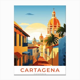 Colombia Cartagena Travel Canvas Print