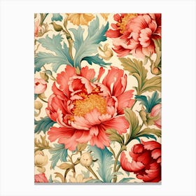 Floral Wallpaper 88 Canvas Print