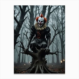 It'S A Clown Canvas Print