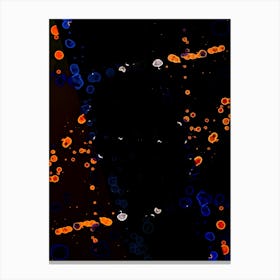 Abstraction Is A Black Hole 1 Canvas Print