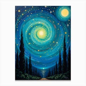 Starry Night 227 Canvas Print