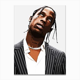 Travis Scott 7 Canvas Print