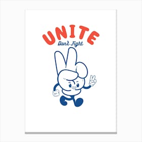 Unite Canvas Print