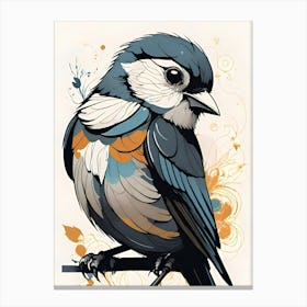 Twilight Bird Canvas Print