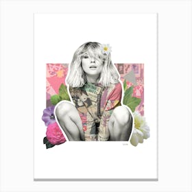 Blondie Collage Canvas Print