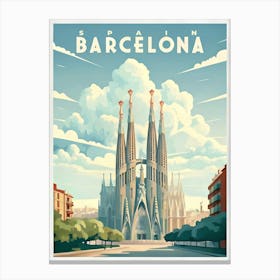 Barcelona: Stunning Spain's Vibrant City Canvas Print