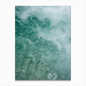 Glacier Water Canvas Print