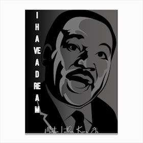 Martin Luther King Jr. Quotes Canvas Print