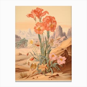 Japanese Primrose Victorian Style 2 Canvas Print