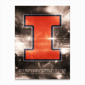 Illinois Fighting Illini Canvas Print