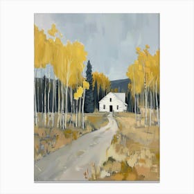 Aspen Grove Canvas Print