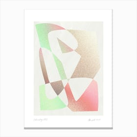 Simple art line no 9 Canvas Print