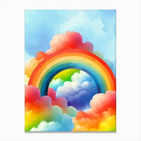 Rainbow In The Sky Canvas Print