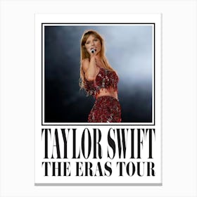 Taylor Swift The Eras Tour 8 Canvas Print