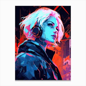 Cyberpunk Art 1 Canvas Print