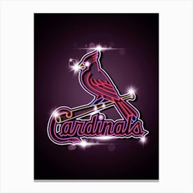 St Louis Cardinals Logo Canvas Print