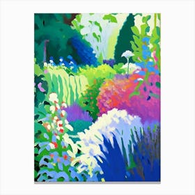 Monet S Garden, 1, Usa Abstract Still Life Canvas Print