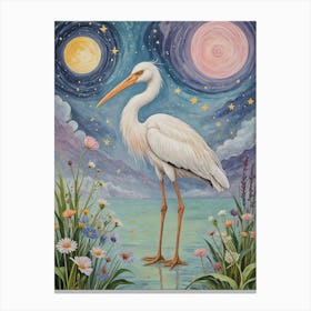 Cosmic Bird Canvas Print