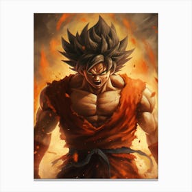 Dragon Ball Z Wallpaper 21 Canvas Print