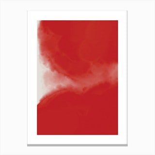 Red Japan Canvas Print