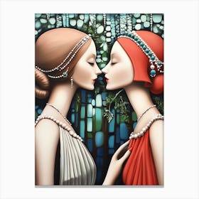 Angela S Love Story 3 1 Canvas Print