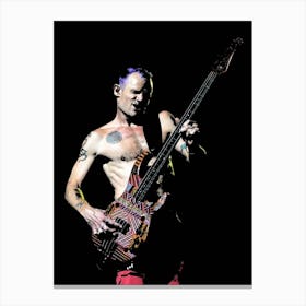 flea Red Hot Chilli Peppers band music 2 Canvas Print