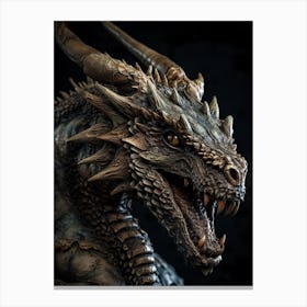 Fantasy dragon Canvas Print