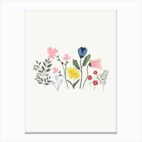 Garden Flowers Canvas Print