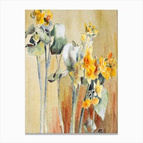 Yellow Daffodils Canvas Print