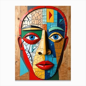 Mosaic Man Canvas Print