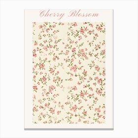 Cherry Blossom Canvas Print