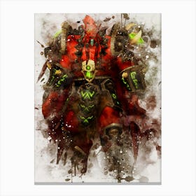 Kil Jeaden World Of Warcraft Canvas Print