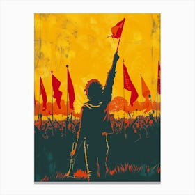 Revolution Is Not Over Canvas Print