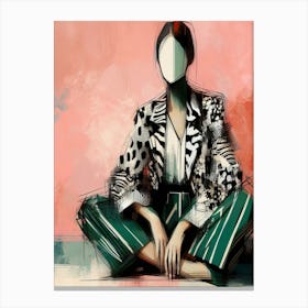 Fashion Illustration 6 Canvas Print