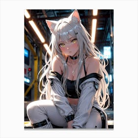 Anime Girl 9 Canvas Print