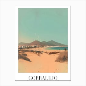 Corralejo Fuerteventura Canvas Print