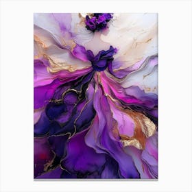 Purple Dress Canvas Print