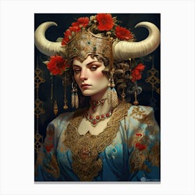 Turkish Woman Canvas Print