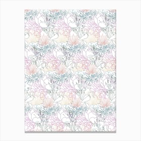 Floral Pattern Canvas Print