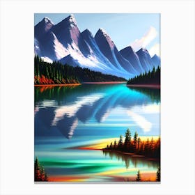 Mountain Lake 18 Canvas Print