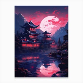 Pagoda 5 Canvas Print