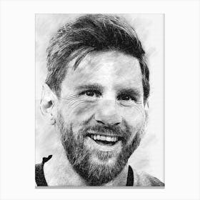 Lionel Messi 3 Canvas Print